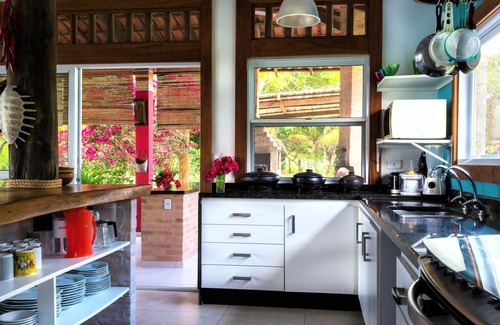 Cumuruxatiba House | CASA VISTA LINDA, with swimming pool, 5 suites, beach tennis, optional chalet plus 3 suites