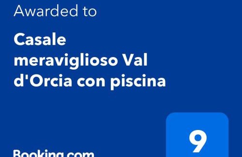 Il Poggio Villa | Casale meraviglioso Val d'Orcia con piscina