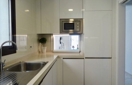Casares del Mar Apartment | CASARES DEL MAR. Superb first line apartment.Large terrace sea view