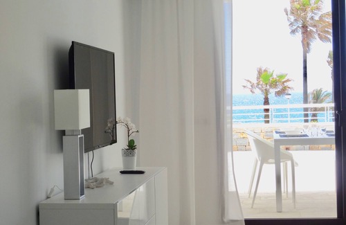 Casares del Mar Apartment | CASARES DEL MAR. Superb first line apartment.Large terrace sea view