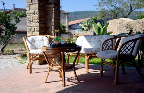 San Marco di Castellabate House | Casetta Clementina, stone farmhouse with garden in Castellabate