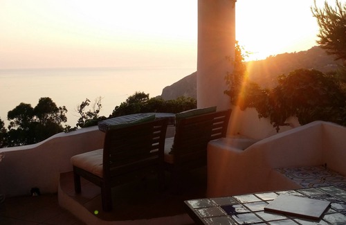 Monte Gallina Cottage | casetta eoliana romantic hideaway pool,hot tub and sauna, private use of guests