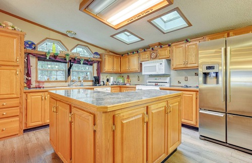 Caseville House | Caseville Home: Walk to Beach on Lake Huron!