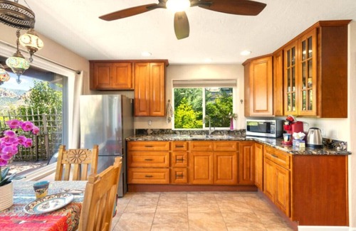 Uptown Sedona Condo | Casita · Actual View~ALL photos taken ON property!