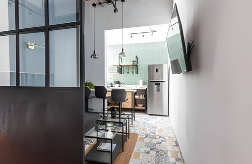 Puebla Historic Center Apartment | Casona 212 |Luxury Loft in Puebla Centro + Parking