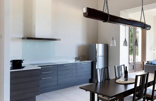 La Torre de Claramunt Apartment | Castle Apartment for 5 people with terrace