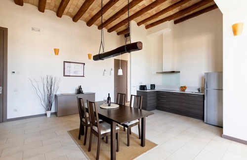 La Torre de Claramunt Apartment | Castle Apartment for 5 people with terrace