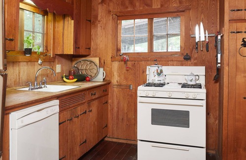 Baldwin House | Casual cozy Baldwin River 3 Bedroom Cabin. Fish on site, ATV, Canoe nearby.