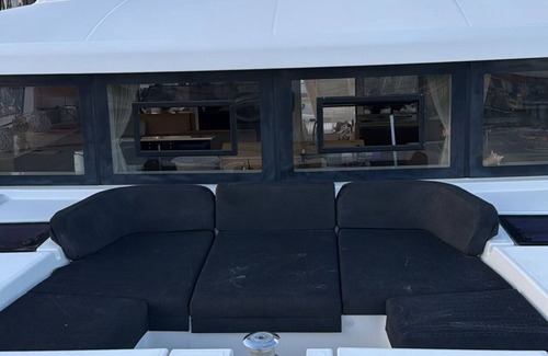 San Miguel de Abona Boat Rental | 'Catamarán Last Call' with Sea View, Private Terrace and Wi-Fi