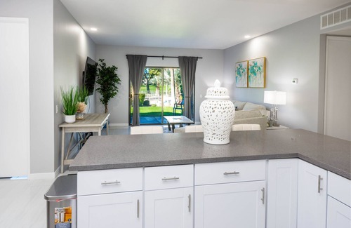 Palm Springs Condo | Cathedral City, Desert Princess Resort Condo on a Golf Course!