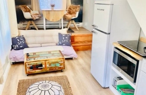 Highmount Apartment | Catskill Cabin Little Owl Apt 1