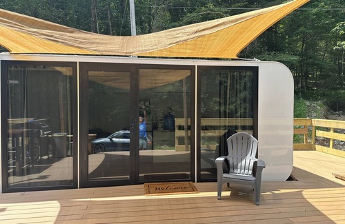 Long Eddy Apartment | Catskills Cabin-Grill, Fire Pit & Pet-Friendly