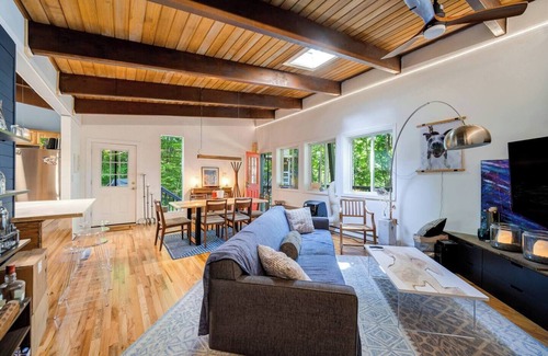 Monticello Cabin | Catskills Mid-Century Modern 2-bedroom in Monticello, NY