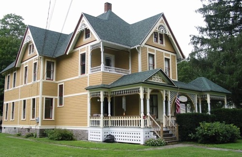 Fleischmanns House | Catskills Victorian With Fireplace & Mountain Views for skiing, fishing & hiking