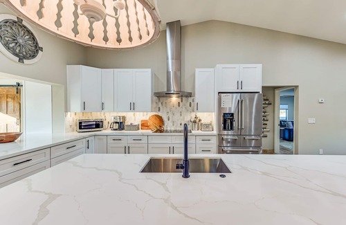 Desert View Village House | Cave Creek Pool House Spacious home, backyard oasis, putting green, private pool and hot tub