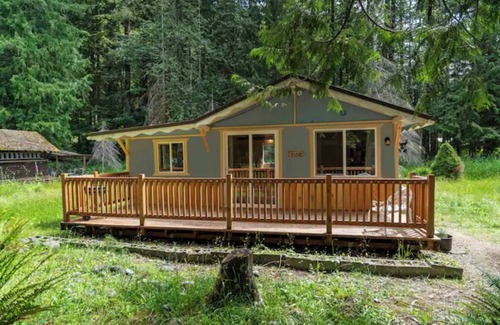 Ashford House | Cedar Cabin @ Rainier-Hot tub-AC-WiFi