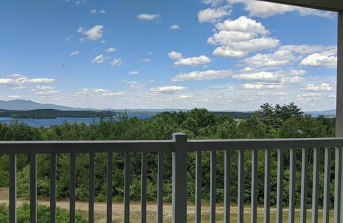 Weirs Beach Condo | Cedar Lodge 305. 2 bedroom condo with Lake Winni views!