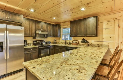 Ellijay Cabin | Cedar Shoals - Riverfront, Hot Tub, Dog Friendly/Minimum Age Requirement of 25