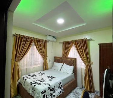 Abeokuta Apartment | Cee&Tee ABEOKUTA 2BR-247Electricity - Solar Inverter AC in bedrooms