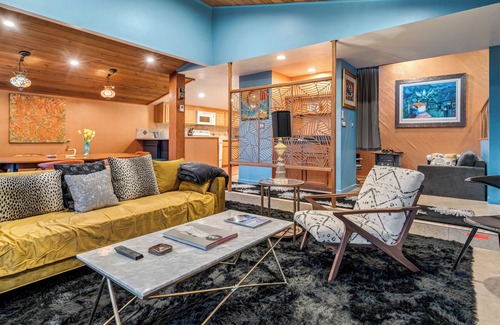 Solana Beach Condo | Celebrity owned, 1800 sq. feet, art filled beachfront property.