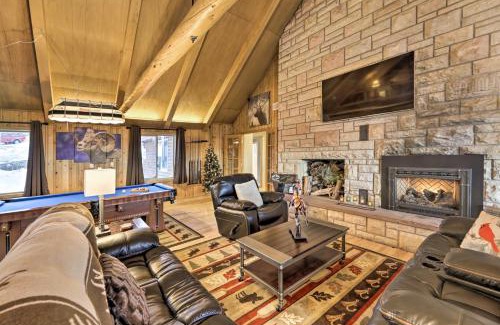 Centennial House | Centennial Cabin with Hot Tub, Sauna and Pool Table!