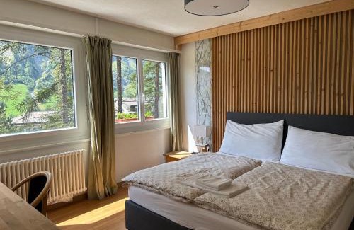 Leukerbad Apartment | Center, Sauna, View - Haus LINARIA