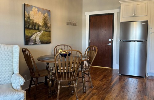 Hickman Apartment | Centerville's Charming Town Square, Cozy Apartment in unique Historic Building
