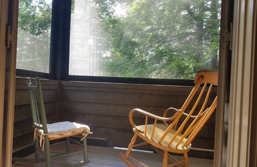 Moriah Center House | Central Adirondack Lakefront Solar Cabin