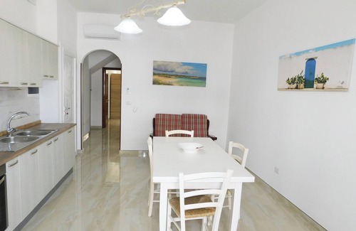 Torre San Giovanni Apartment | Central Apartment by the Ionian Seaside with Balcony, Sea View & Air Conditioning