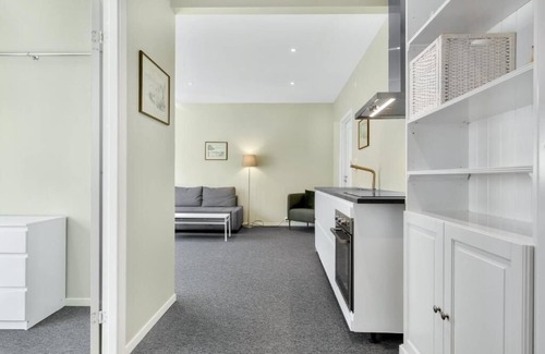 Stavanger Apartment | Central Apartment. Calm street. Backyard. Is situated in Stavanger.nnn