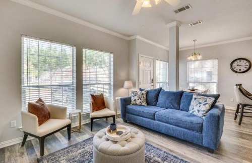 College Station House | Central College Station Townhome with Community Pool