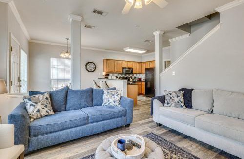 College Station House | Central College Station Townhome with Community Pool