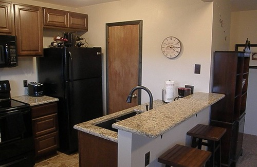Fairplay Condo | Central Fairplay Condo - granite counters, heated floors - STR permit#2022013136