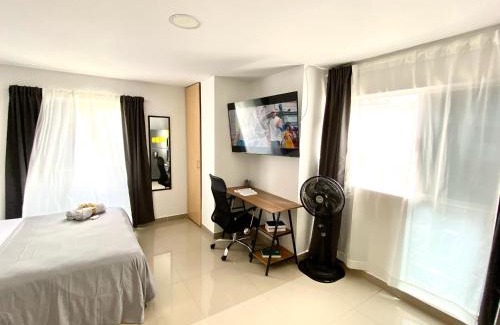 Cali Apartment | Central living - apartaestudio confortable