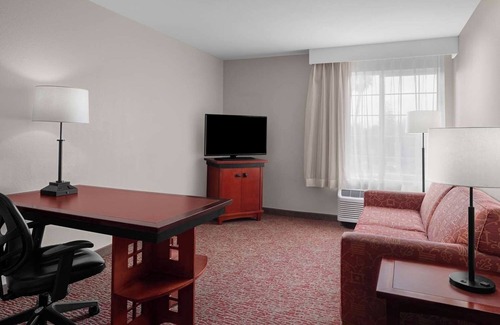 Downtown Hotel | Central Location: 1BR Suite w/Full Kitchen and Separate Living, Sleeping areas