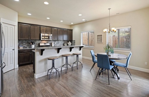 Southeast Bend House | Central Location w/Private Hot Tub, Fenced Yard, AC