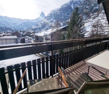 Zermatt Apartment | Central Penthouse with Matterhorn view
