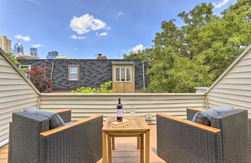 Washington Square West House | Central Philly Townhome with Patio and City Views!