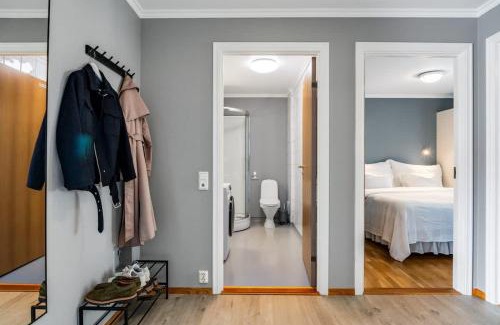 Haugesund Apartment | Central sea house apartment - 2 BR - Free parking