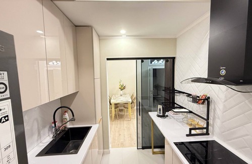 Bishkek Apartment | Central Serenity Loft1 with 2-bedroom 14th Floor View, near TSUM and GUM