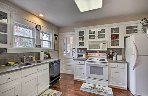 Wadesboro House | Central Wadesboro Home: Walk to Downtown Shops!