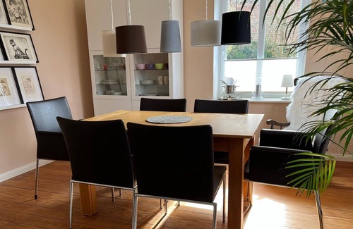 Preetz House | Centrally located renovated holiday home with terrace in Preetz near Kiel