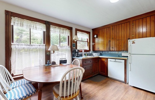 Bayville House | Century-old oceanfront home with wraparound porch - walk downtown, dogs OK