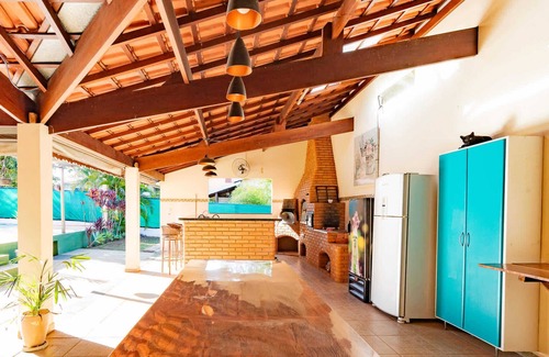 Sao Pedro House | Chácara em São Pedro com Piscina e Churrasqueira