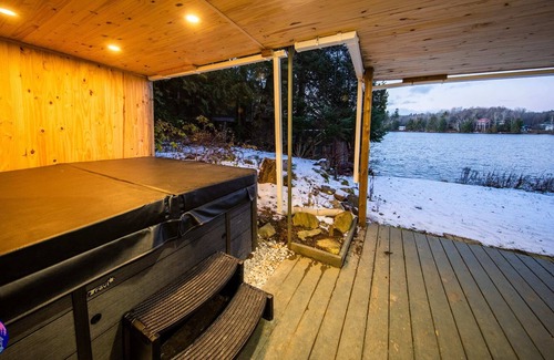 Sainte-Marcelline-de-Kildare Ski Chalet | Chalet Lac Léon- SPA- Chalets Galaxia