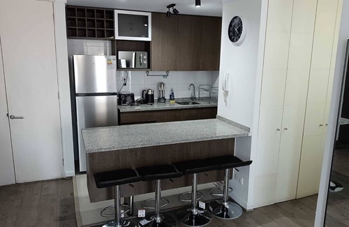 Independencia Apartment | Charming 2-bedroom apartment with WiFi and fitness room in vibrant Santiago