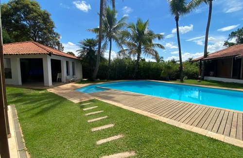 Tiete House | Chácara da Vó Estela high standard 7 bedrooms (4 suites) with air conditioning and private pool
