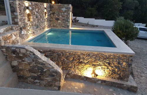 Kos House | Chaihoutes stone House into Olive farm in Zia