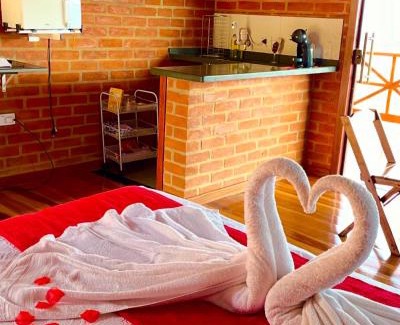 Goncalves Ski Chalet | Chalé 2 hidromassagem lareira e cozinha