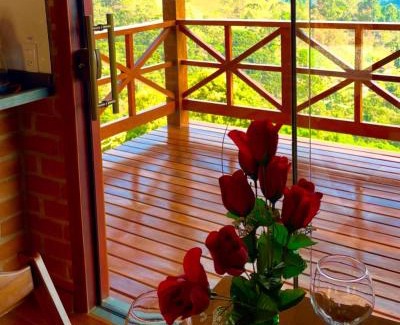 Goncalves Ski Chalet | Chalé 2 hidromassagem lareira e cozinha